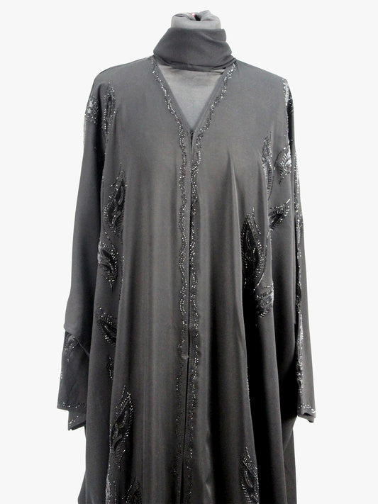 Lux Noire – Velvet Noir Abaya