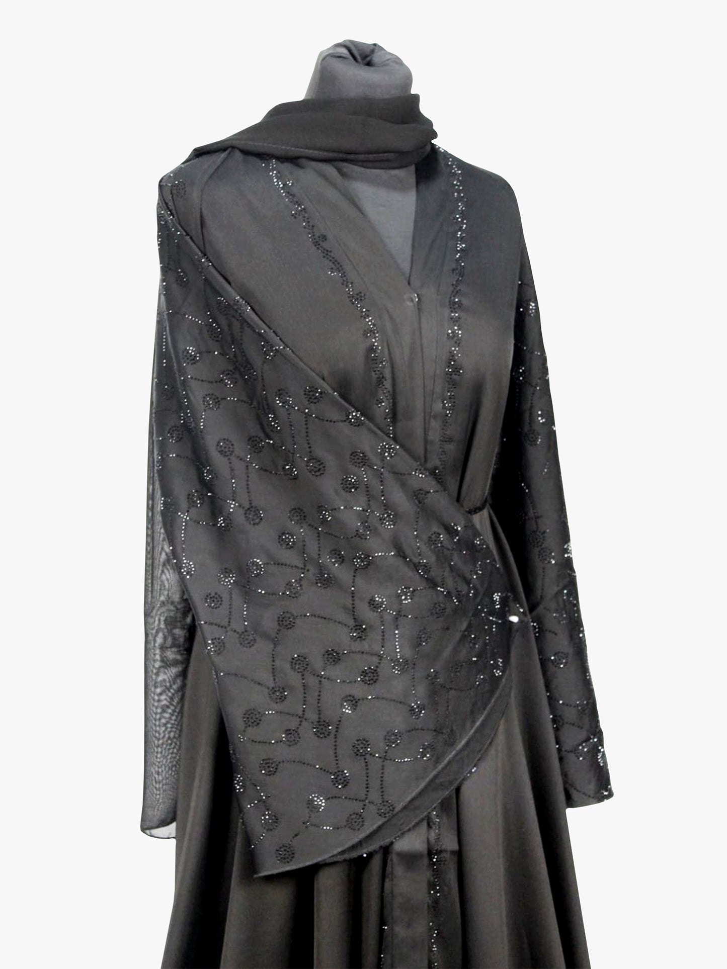 Lux Noire – Celestial Wrap Abaya