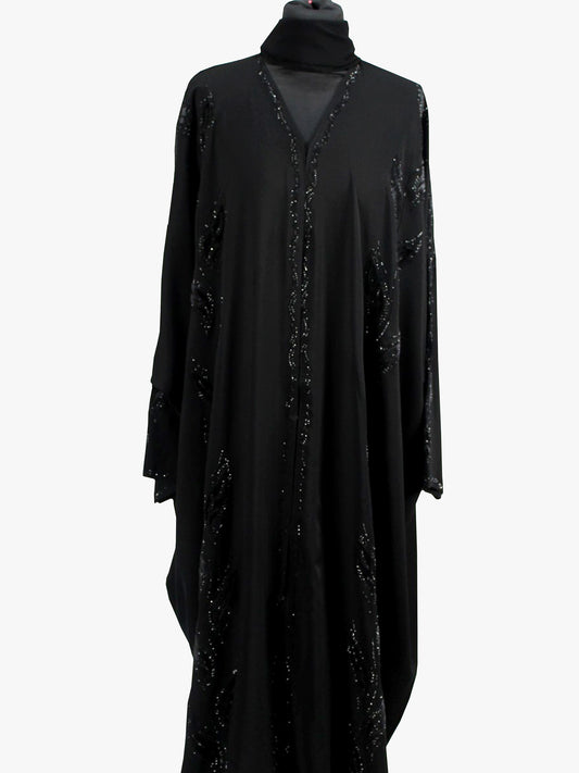 Lux Noire – Velvet Noir Abaya