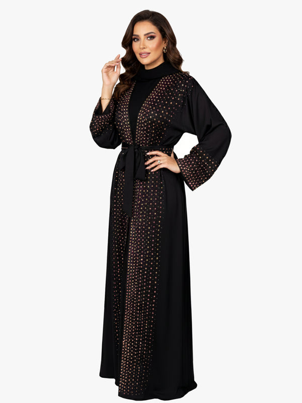 Lux Noire – Diamond Eclipse Abaya