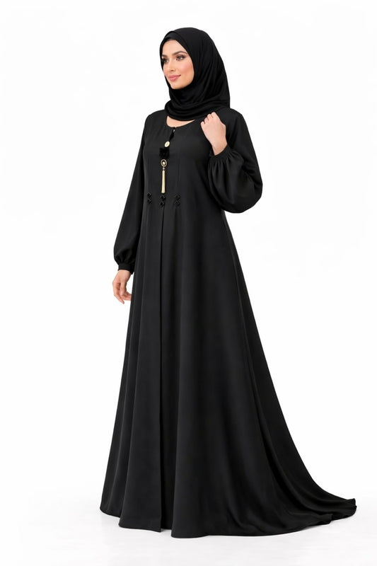Lux Noire Serenity Abaya -Exclusive drop