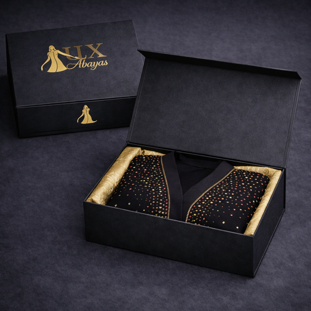 Lux Noire – Diamond Eclipse Abaya