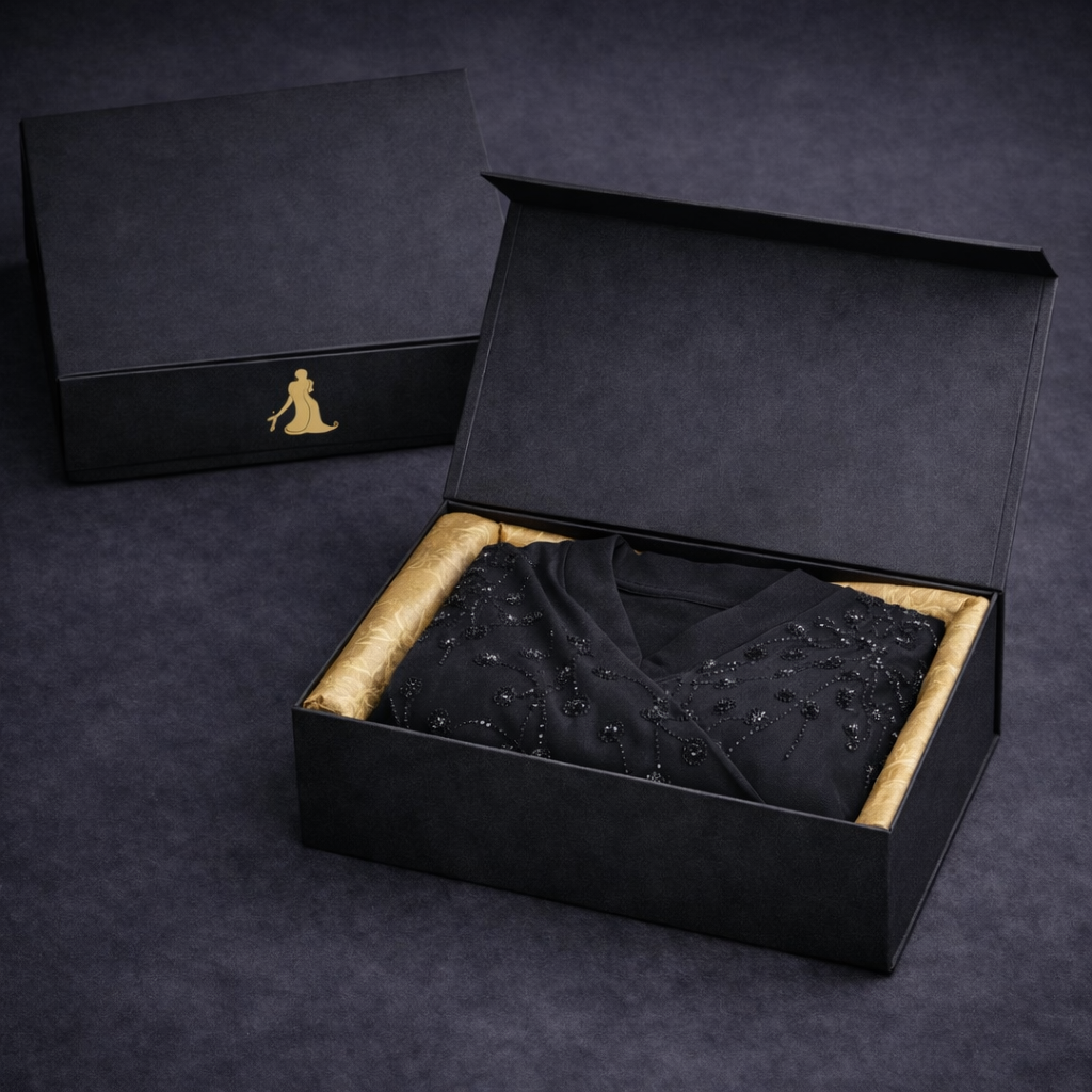 Lux Noire – Celestial Wrap Abaya