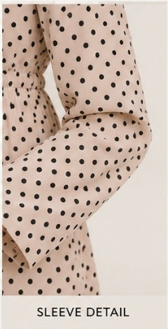Polka Dot Maxi Dress