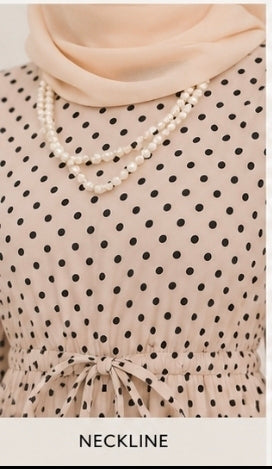Polka Dot Maxi Dress