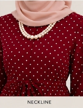 Polka Dot Maxi Dress